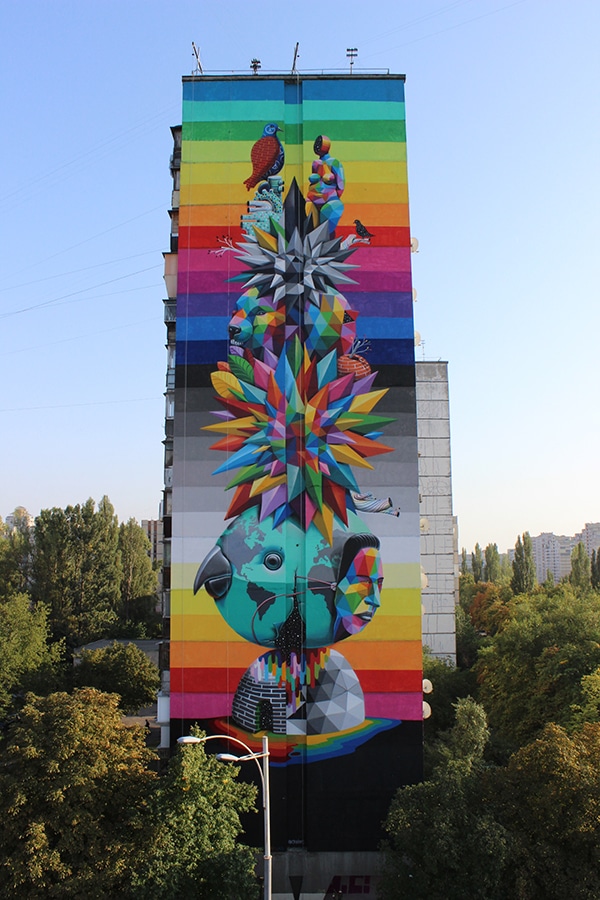 «The World-Love is Ours» Okuda San Miguel