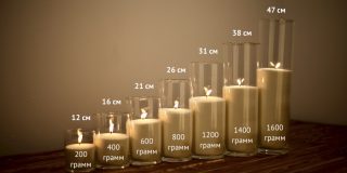 колбы для насыпных свечей