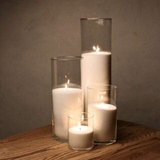 Набір Насипні Свічки 4 штуки – 12, 21, 31 і 47 см