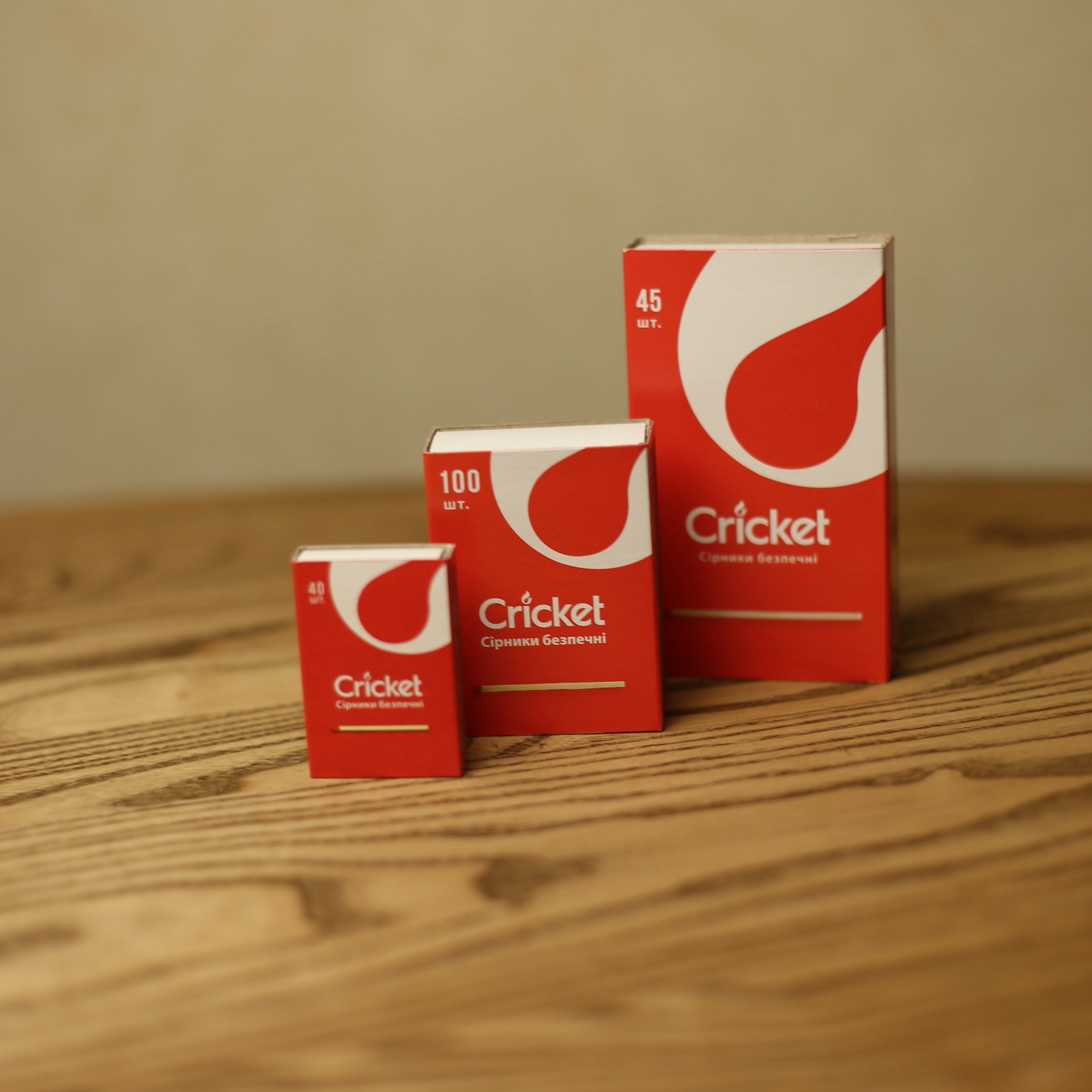 Сірники Cricket середні - Зображення 2
